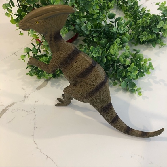 Parasaurolophus  Dino plastic toy kids Jurassic park world made in China EUC 13” - Picture 4 of 6